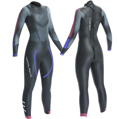 China 3mm Yamamoto Smooth Skin Long Sleeve Antibacterial Mens Womens Custom Triathlon Suits CR Triathlon Wetsuit for sale