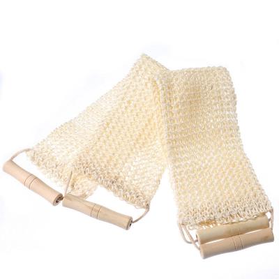 China EXFOLIATE Sword Numbing Grip Shower Pull Strap Sisal Pull Strap Whole Bath Towel for sale