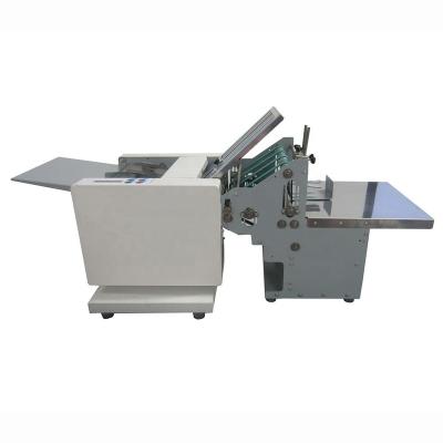 China factory 387 cross fold paper folding machine, z fold paper machine, triple paper machine for sale