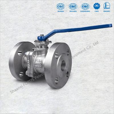 Κίνα Cast Floating Ball Valve Flanged / Butt Welded Ends Anti Blow Out Stem προς πώληση