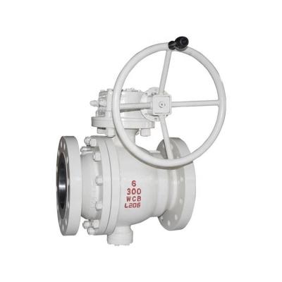 China Cast Trunnion Ball Valve 2