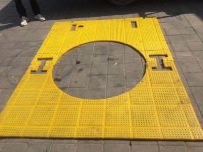 China Anti-slip mat gebruikt voor het boren van plantvorm roterende tafel duurzame mat Te koop