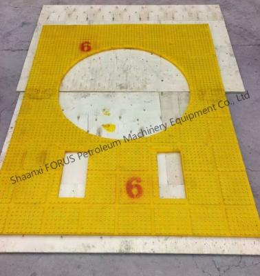 China Rotary Table Anti Slip Mat Thickness 30MM PU Anti-Slip Mat For Drilling Rotary Table for sale