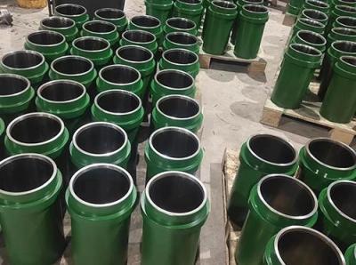 China Geothermal Drilling Single-Metal Liner Mud Pump Liner For Oilfield Drilling for sale