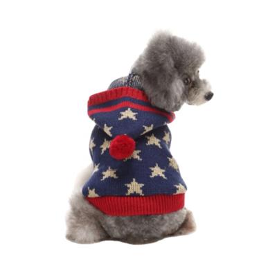 China Autumn And Winter Classic Design 100% Sustainable Cotton Dog Sweater Fashion Pet Clothes for sale