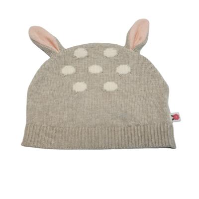 China Picture 2021 100% Cotton Cute Baby Hat Baby Hat Newborn Baby Kids Winter Hats for sale