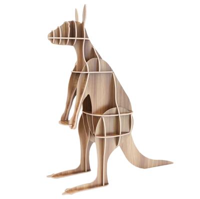 China Creative DIY Freedom Assembly Kangaroo Shelf Shop Window Decoration Bracket for sale