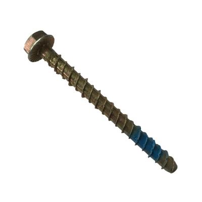 China Factory direct concrete screw anchor bolt drop flange cement bolt cement trim thread anchor for sale