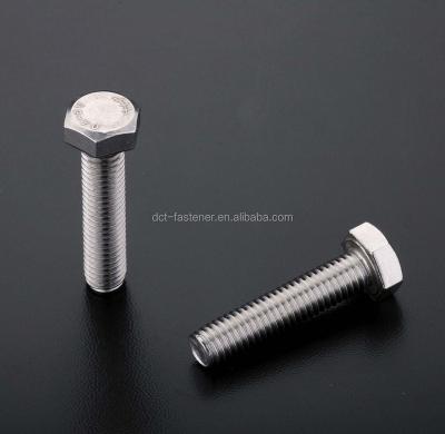 China ISO 4017 Hexagon Head Screws with full thread for sale