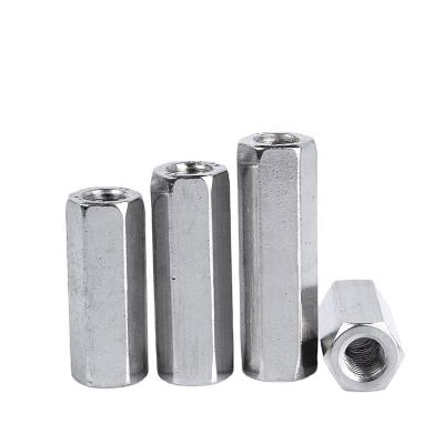 Κίνα 304 stainless steel hexagon long nut M6 coupling M8 connecting nut M3 M4 M5 M6 M8 M10 M12 M14 M16 M18 M20 M22 M24 προς πώληση