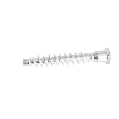 China Flat point Hi-Low thread Confirmat Wood Screw for sale