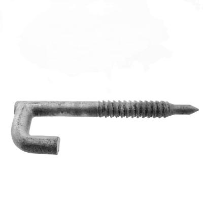 China J-Hook Lag Bolt Screw Galvanized Steel Antenna Support for sale