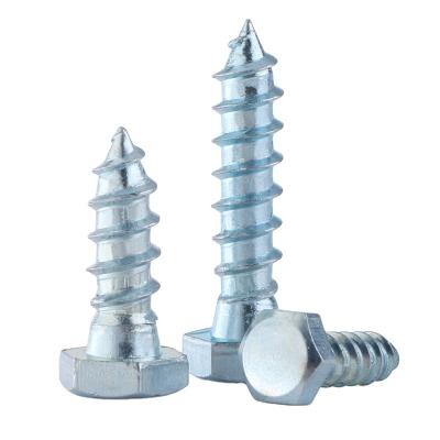 China HDG Zinc StainIess DIN571 Hex Head Coach WOOd Screws for sale