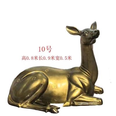 China China Wholesale Cast Iron Cooper Bull Antique Cast Iron Deer Wall Sculpture For Home Decor for sale