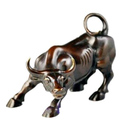 China China Wholesale Cast Iron Cooper Bull Antique Cast Iron Horse Sculpture For Home Decor for sale