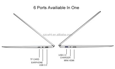 China US Layout Keyboard Super Thin Laptop Computers 15.6 Inch High Quality OEM Laptop Computer for sale