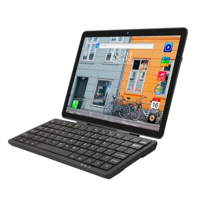 China New CWHT 10.1 inch 4g lte laptop hard pc 2 in 1 tablet with keyboard stand Win Tablet for sale