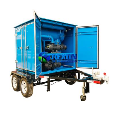 China Mobile Trailer Type Transformer Oil Filtration Plant for Transformer Oil Maintenance Onsite for sale