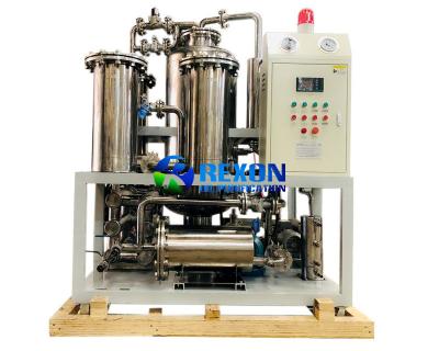 China 304 Stainless Steel Type Cooking Oil Purifier Machine for Edible Vegetable Oil Treatment zu verkaufen