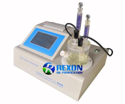 중국 Rexon Automatic Oil Moisture Tester for Transformer Oil Lube Oil Moisture Content Detection 판매용