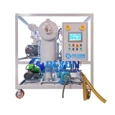 China Double Stage Vacuum Insulating Oil Purification Plant with Digital Gauges for sale