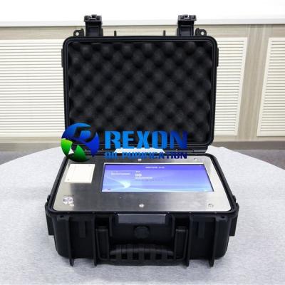 China Big Touch Screen Portable Oil Particle Counter Industrial Oil Cleanliness Degree Tester for sale