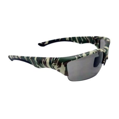 China High Quality Factory Custom Shooting High Quality Unisex Glasses Shape Famous Brand Sports Sun Glasses Army Green Recycling for sale