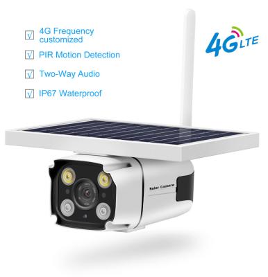 China 2021 NIGHT VISION Battery YN88 IP67 Waterproof Solar Powered IP CCTV PIR Camera GSM LTE 4G Wireless Solar Camera with SIM Card Slot for sale