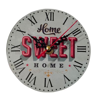 China Antique American products decor home supermarket style clock table decoration and accessories products desk table table clock for sale