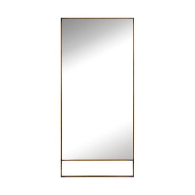 China Fashion Eco-friendly Decorative Aluminum Home Store Modern Design Market Full Mirror 200x80 Mirror Wall Decoration Floor Home Mirrors for sale