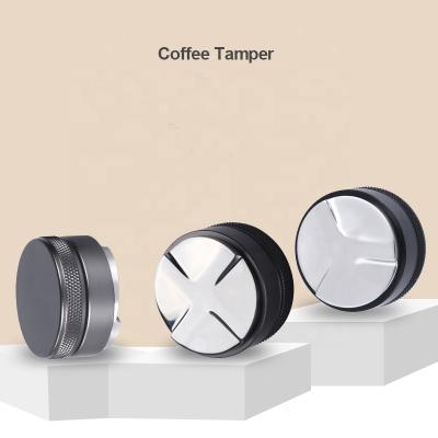 China Stocked Stainless Steel Coffee Leveler Macaron Metal Tampers Coffee Tamper Coffee Dispenser 3 Sheet for sale