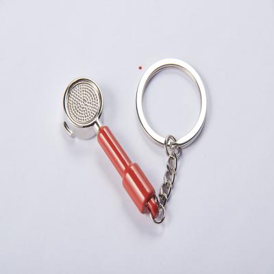 China Custom Personalized Gift Logo High Quality 304 Stainless Steel Coffee Tools Key Chain for sale