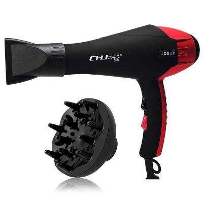 China CHJ-8900 AC Motor Max Hair Blower Negative Ionic Powerful Blow Dryer With EXW Price Hair Dryer for sale