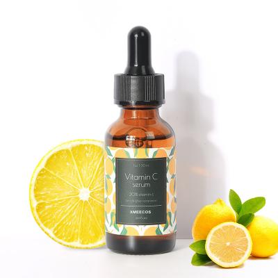 China Custom Organic Vegan Skin Care Facial Serum Private Label Moisturizer Whitening Anti Aging Face Vitamins C Serum for sale