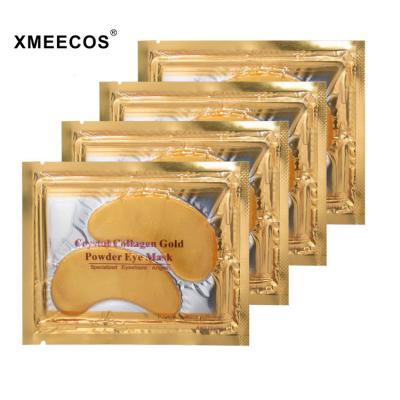 China Anti-Wrinkle OEM Private Label Under Eye Sleep Mask Crystal Gel 24k Gold Hydrogel Dark Circle Collagen Eye Patches for sale