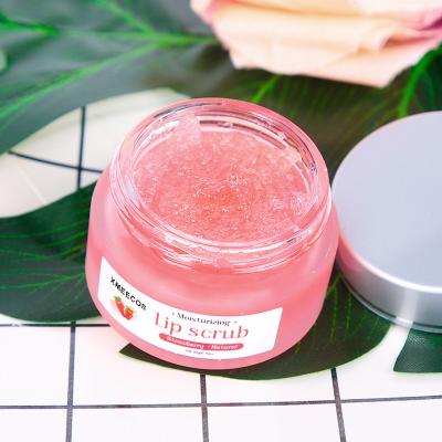 China Moisturizer Scrub Lips OEM Private Label Organic Vegan Exfoliating Envase Para Sugar Pink Lip Scrub for sale