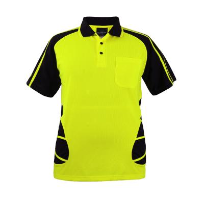 China Sports Breathable Basics Mens Regular Fit Polyester Polo Shirt for sale