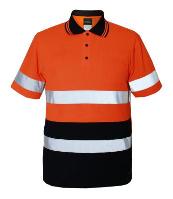 China LED FLASH Custom Design Hi Vis Workwear Polo Shirt High Quality for sale