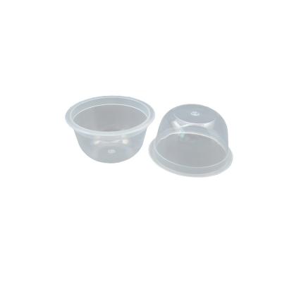 China Custom OEM 88 Gram Disposable Single Wall Iml Printed Small Plastic Jelly Cup Sealable Snacks Pudding Cup for sale