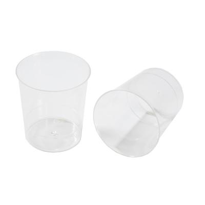 China Airline Cups Clear Juice Low MOQ 180ml Disposable Plastic Drink Cup Plastic Cups for sale