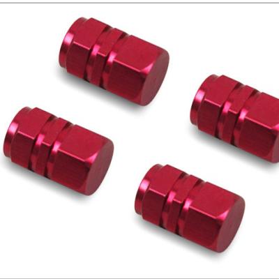 China Automotive Aluminum Alloy Bicycle Presta Valve Cover Wheel Rim Tire Stem Air Valve Covers Dust Cover for sale