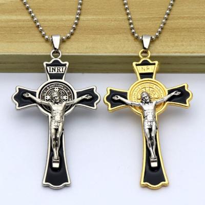 China Christian Jesus Vintage Necklace Jewelry Pendant Catholic Wholesale Portable Jesus Necklace Pendant Jewelry for sale