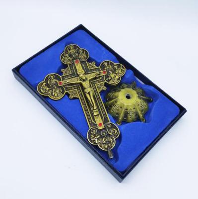 China Wholesale Church Crucifix Europe Decoration Christian Christ Jesus Religious Catholic Cross Ornaments for sale