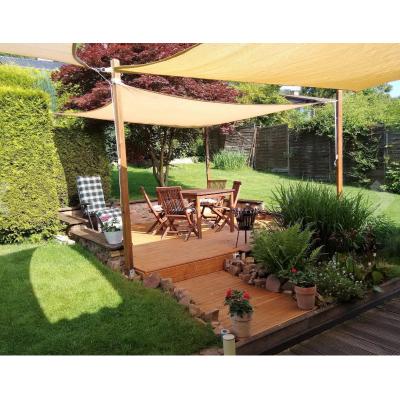 China Outdoor Used Rectangular 4*5m Sun Sails Oxford Cloth Waterproof UV Protection Pool Yard Canopy Sun Shade Sails Sun Sails for sale