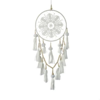 China Unique Hot Korean Creative Retro Car Interior Accessories Small Fresh Velvet Amazon Selling Dreamcatcher Wall Hanging for sale