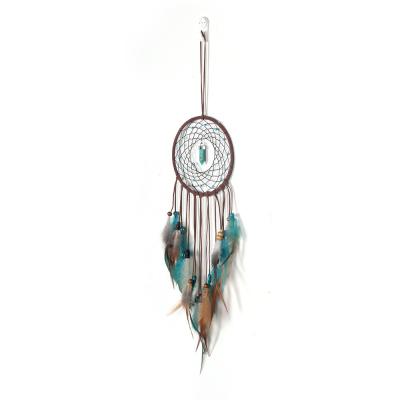 China Unique Hot Selling Feather Dream Catcher Handmade Woven Wedding Holiday Accessories Wholesale From Amazon for sale