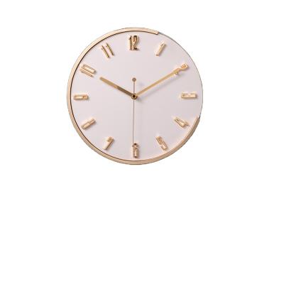 China Nordic light luxury decorative living room wall hanging clock fashion home simple modern quartz wall clock antique wall clock for sale