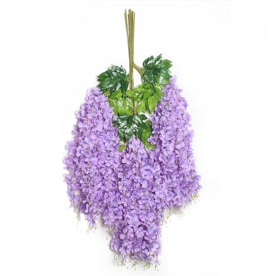 China Minimalist Wedding Decoration Artificial Flower Vine Bride Bouquet Home Garden Decoration PU Wedding Artificial Flower for sale