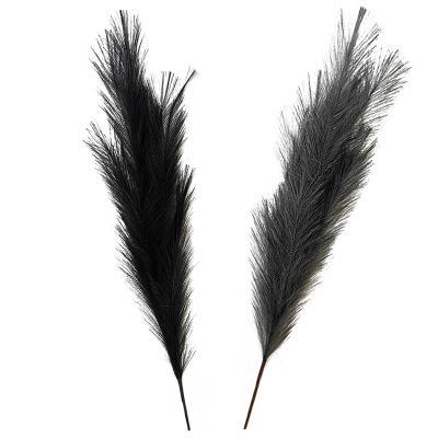 China Hot Selling Minimalist Amazon Pampas Flowers Artificial Flowers Wedding Decoration Than Plastic Pampas Grass Artificial Flower for sale