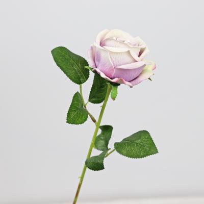 China Decoration Wedding Artificial Rose Flowers Durable Handmade Artificial Rose Flower Minimalist Amazon Wholesale New Design Artificial Flower for sale